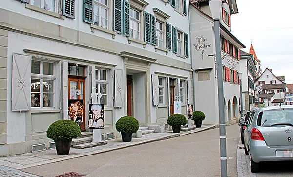 Gebäude der alten Apotheke an der Frauenfelderstrasse in Weinfelden